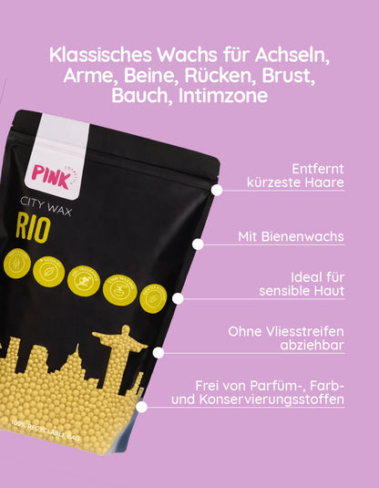 PINK City Wax | Rio 1000 g