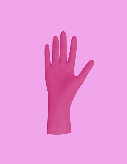 pinke periode handschuhe Waxing Nitril-Handschuhe
