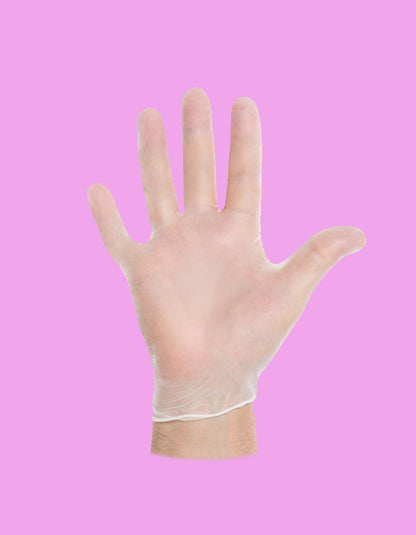 vinyl handschuhe pink Waxing Vinyl-Handschuhe