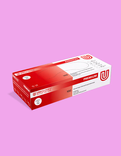 vinyl handschuhe pink Waxing Vinyl-Handschuhe
